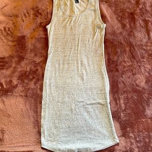 FOREVER21 grey tank dress size M